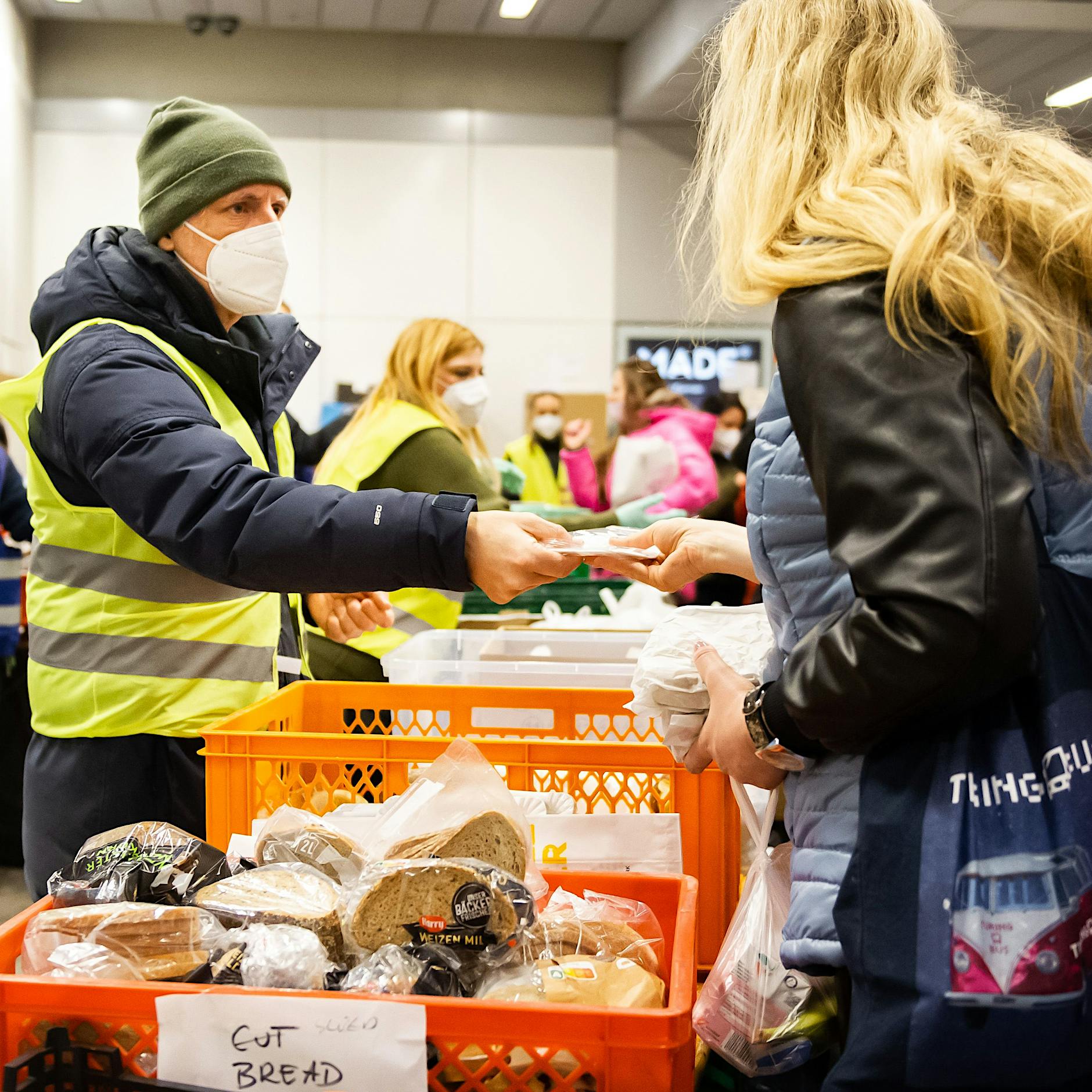 „Man muss den Menschen nur in die Augen schauen und sieht, was sie durchmachen“