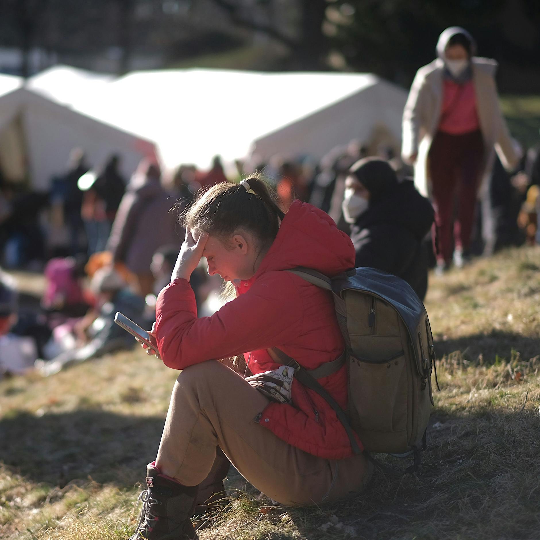 Viele Menschen aus der Ukraine werden lange in Berlin bleiben