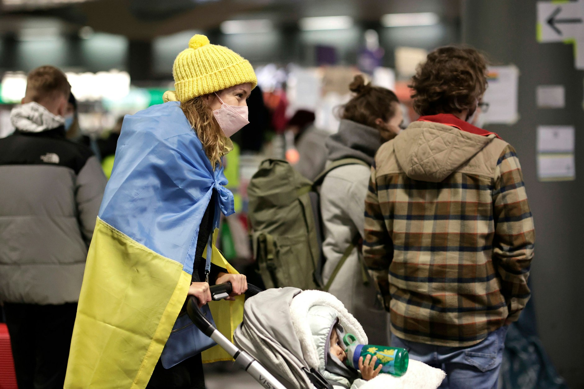 Seit Beginn des Kriegs in der Ukraine kommen täglich mehr als 10.000 Flüchtlinge in Berlin an.