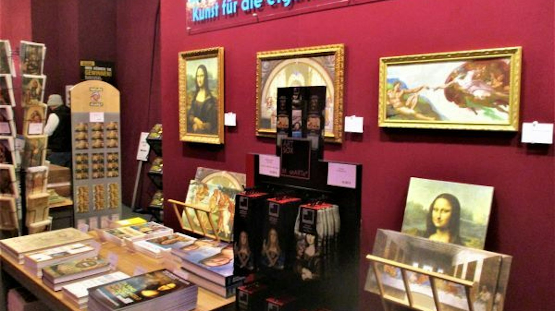 Museumsshop mit Kunst für die eigenen vier Wände