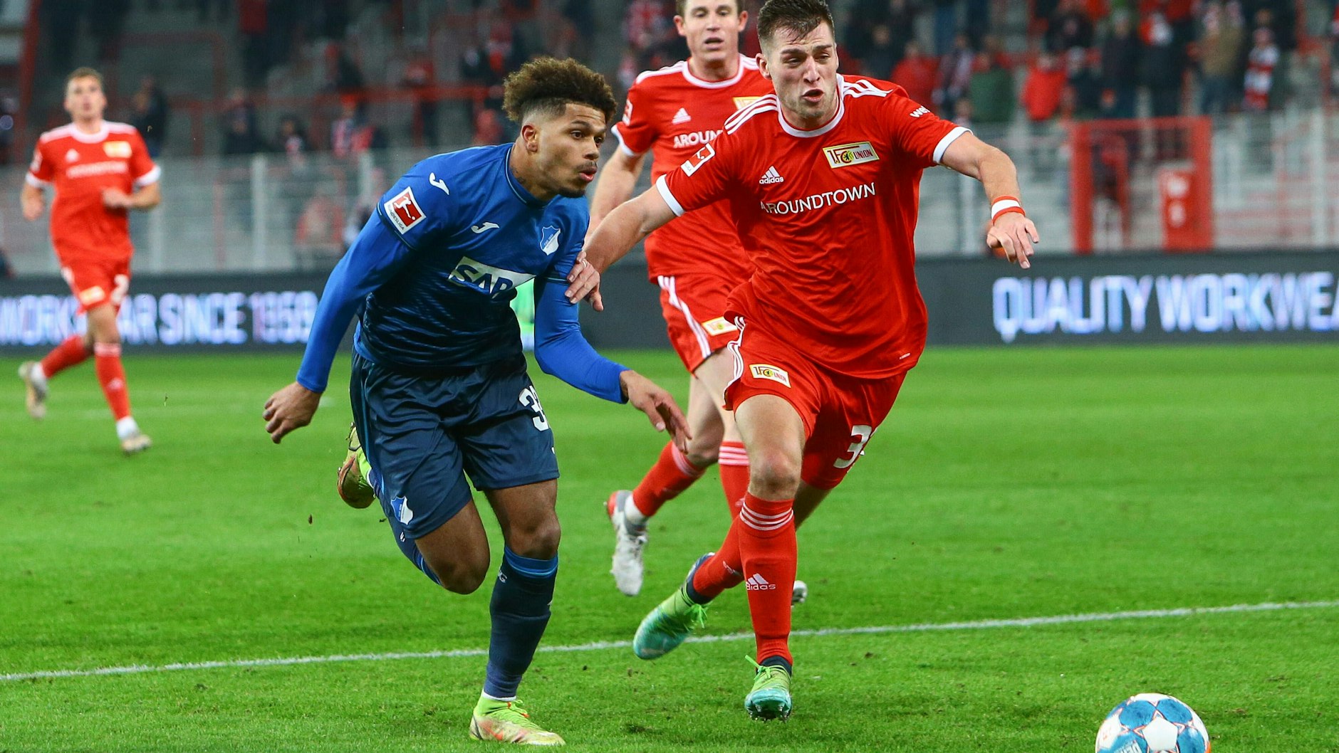 Auch Union Berlin war dieses Jahr schon bei der TSG Hoffeneheim zu Gast