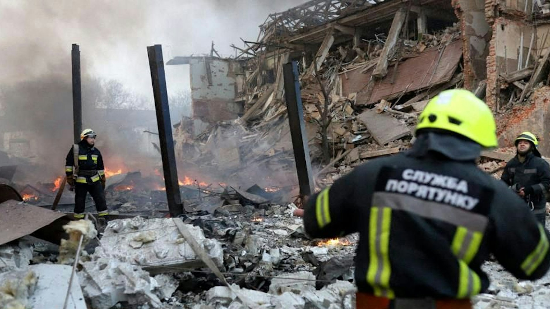 In der Industriestadt Dnipro bombardierte Russland zivile Ziele.