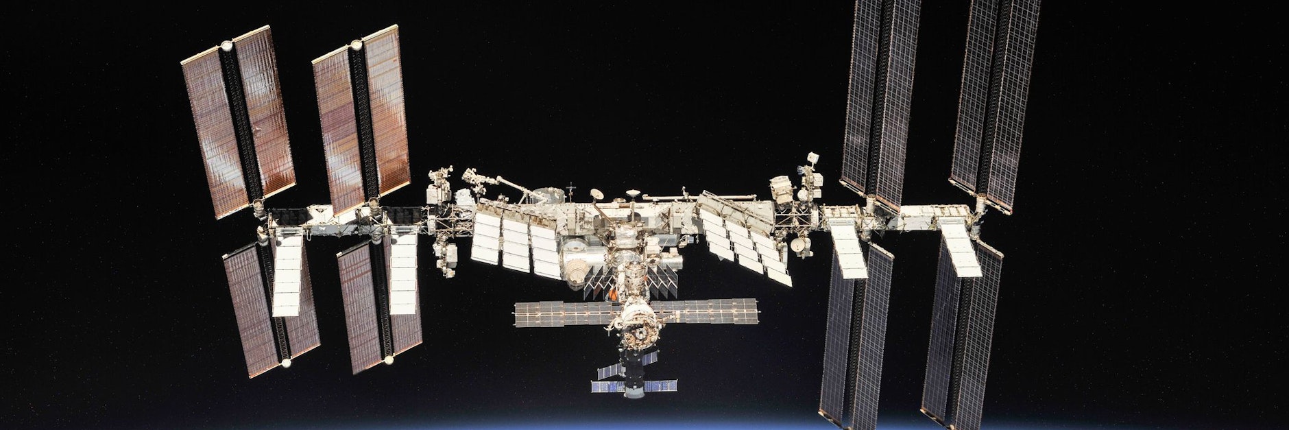 ISS – noch läuft die Zusammenarbeit zwischen Russland und den USA.