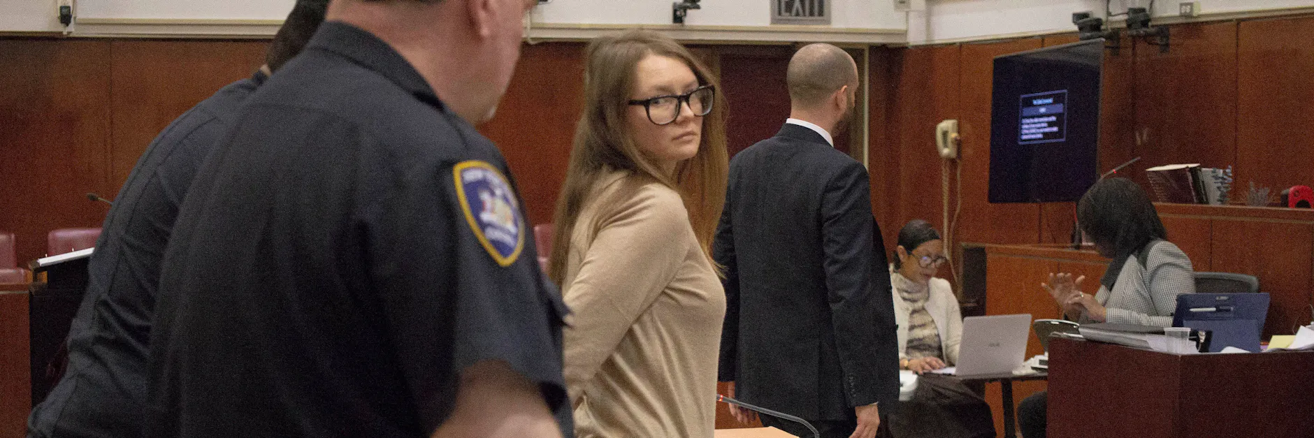 Anna Sorokin im Frühjahr 2019 vor Gericht.