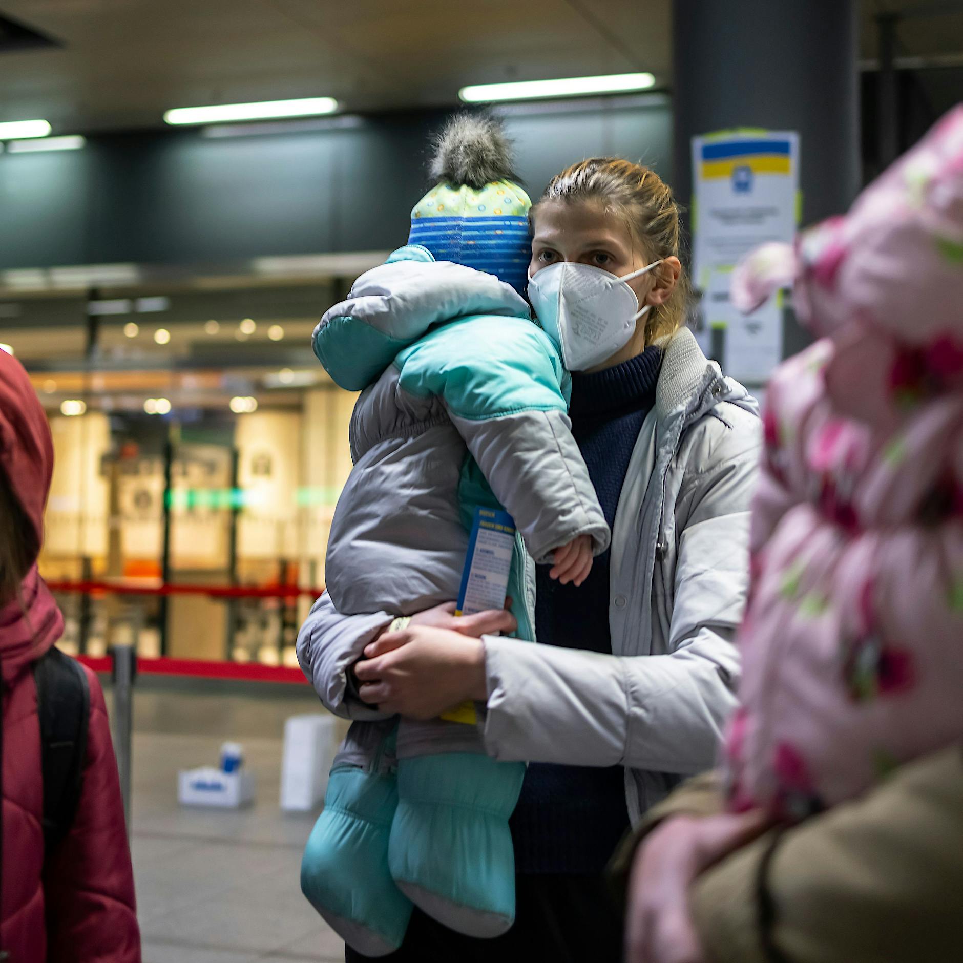 Wieder Zehntausende Kriegsflüchtlinge in Berlin eingetroffen