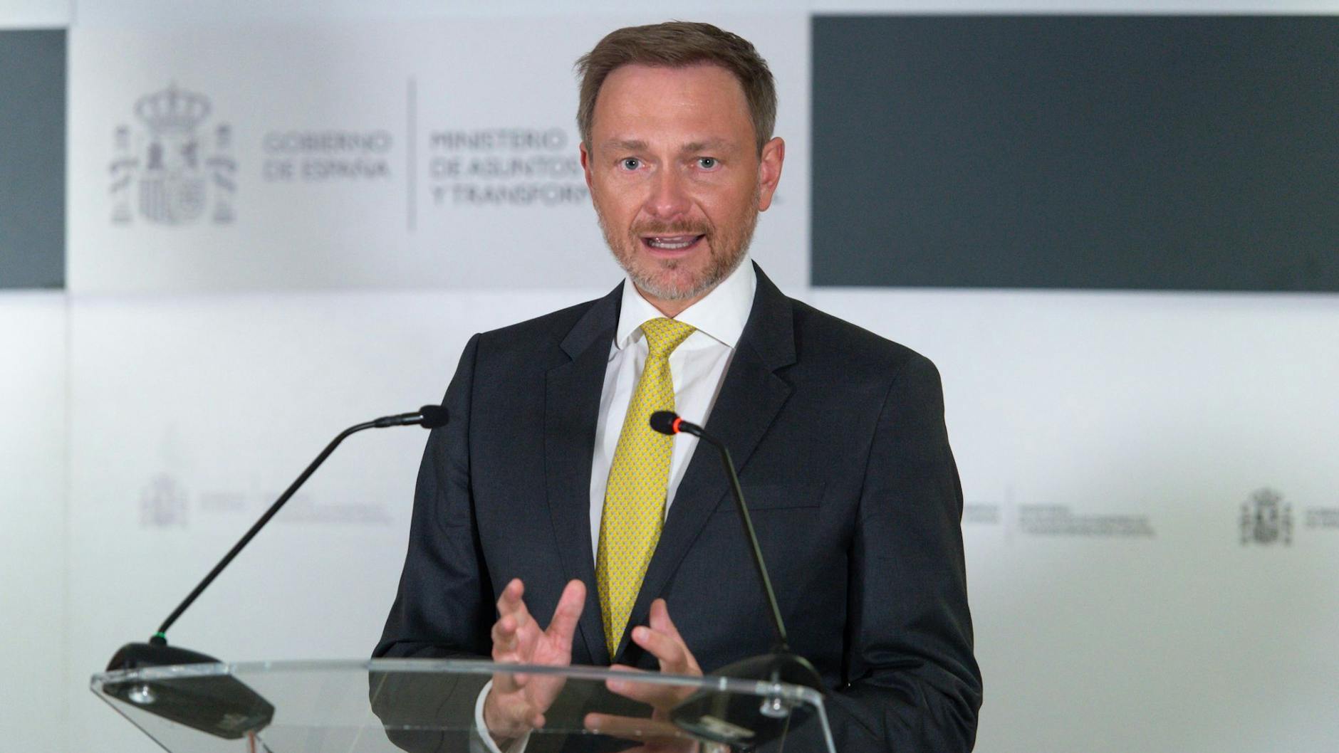 Bundesfinanzminister Christian Lindner (FDP)