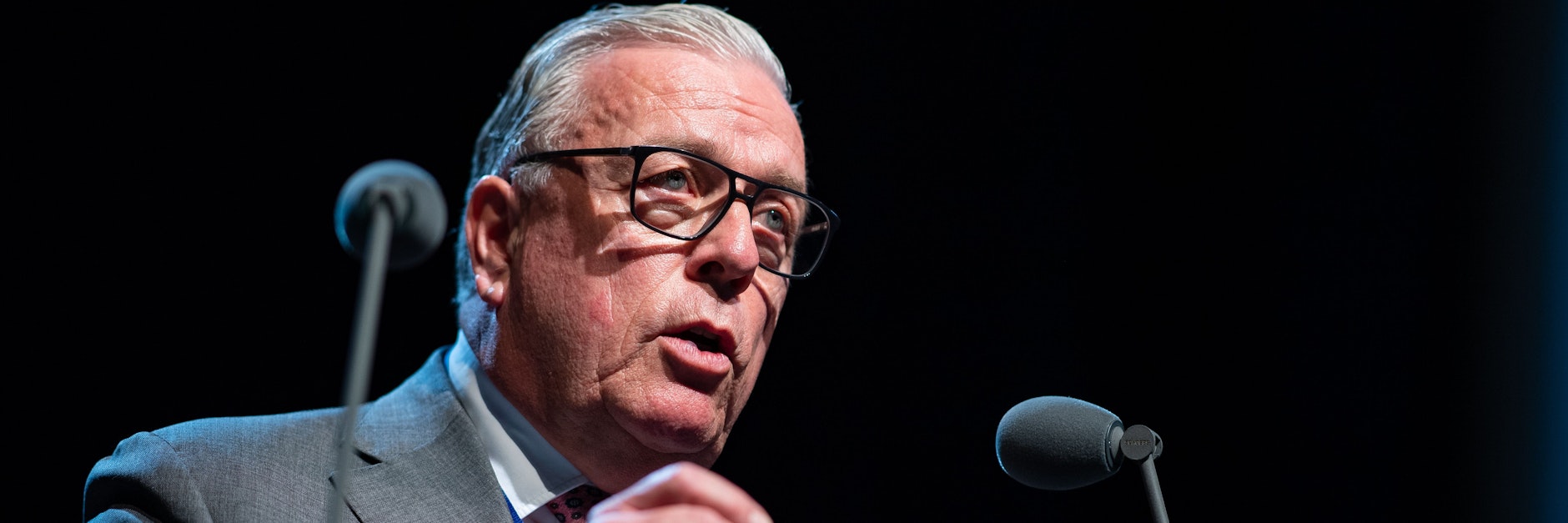 Deutschlands Ärztepräsident Klaus Reinhardt.