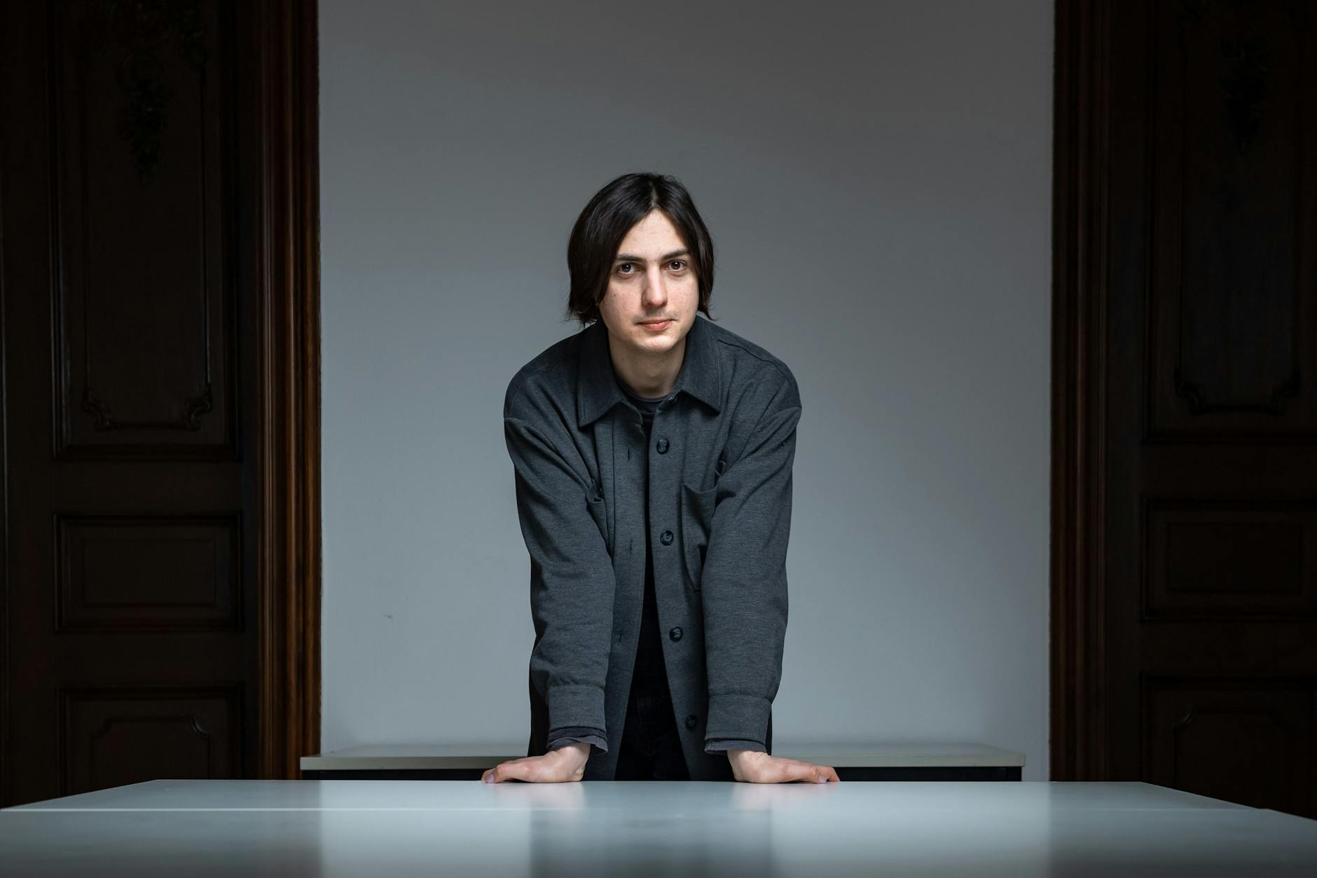 Elias Hirschl im Literarischen Colloquium am Wannsee in Berlin.