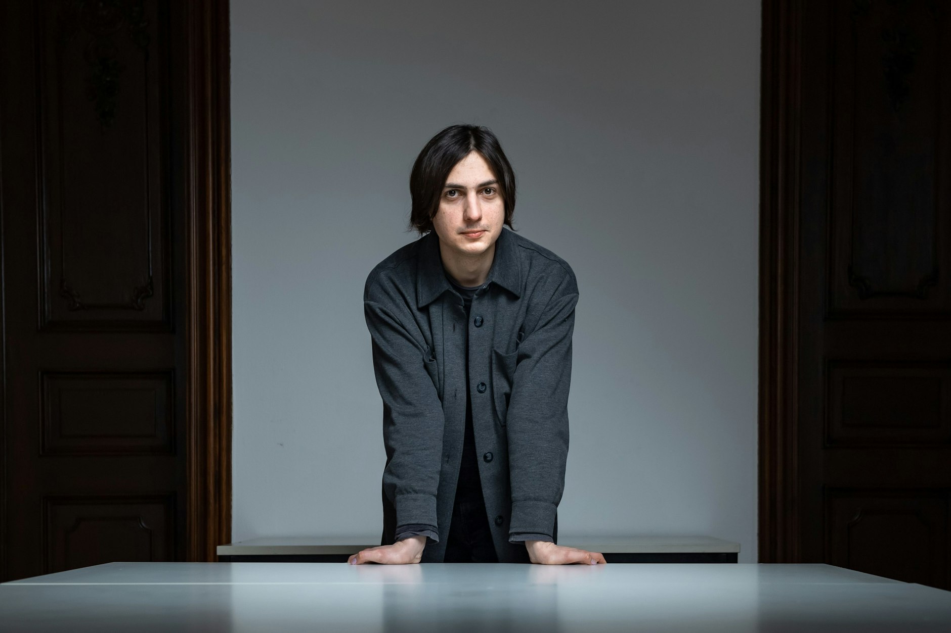 Elias Hirschl im Literarischen Colloquium am Wannsee in Berlin.