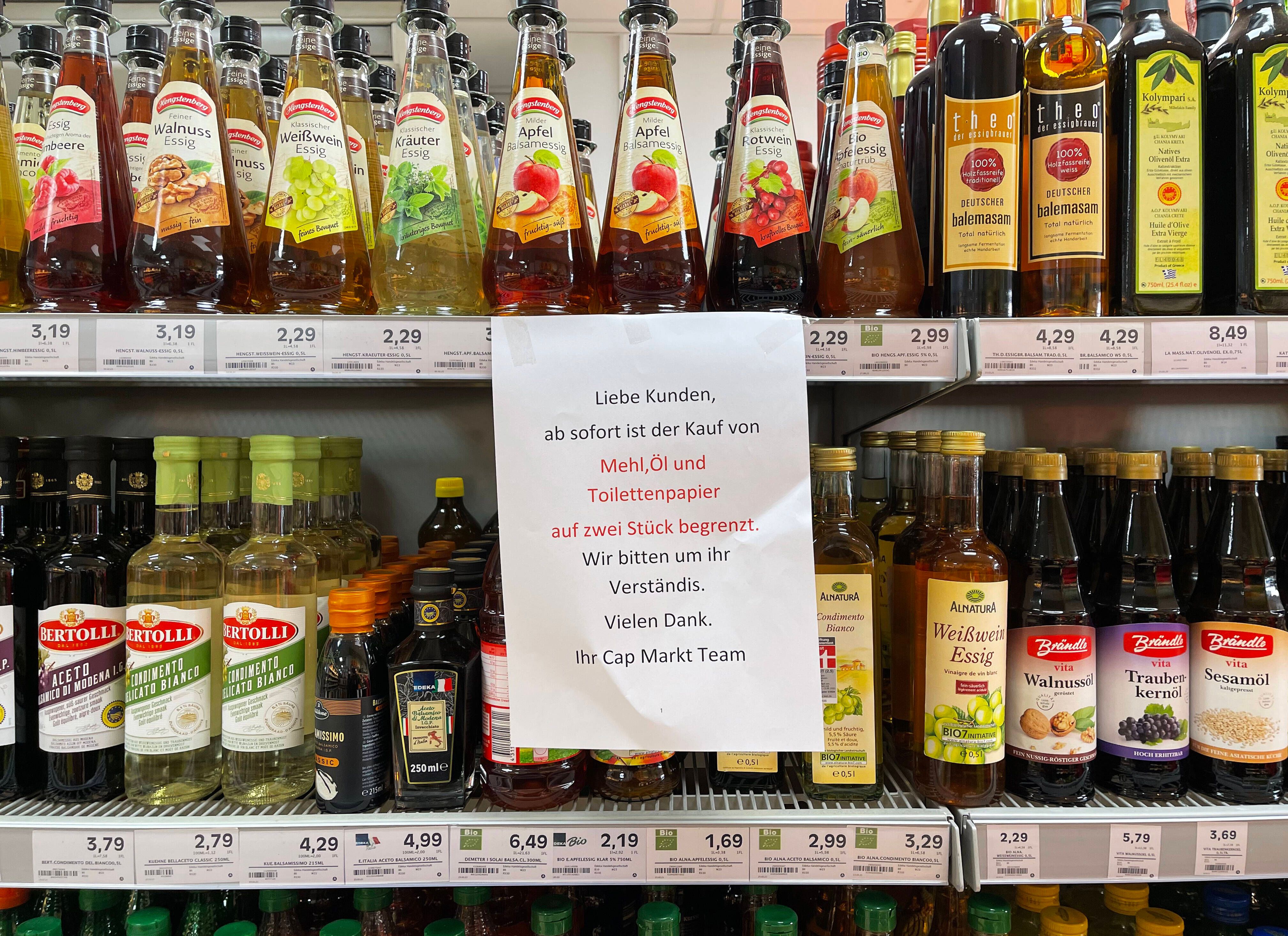 Image - Der klare KURIER-Kommentar: Warum hamstern gerade alle Sonnenblumenöl? Und: Seid ihr eigentlich völlig bescheuert?