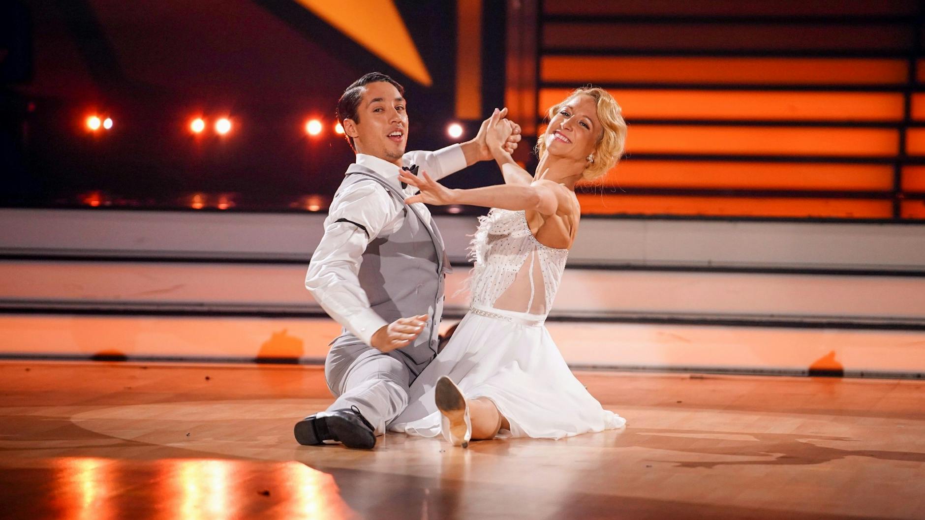 Können am Freitag nicht zusammen bei „Let's Dance“ tanzen: René Casselly und Kathrin Menzinger.