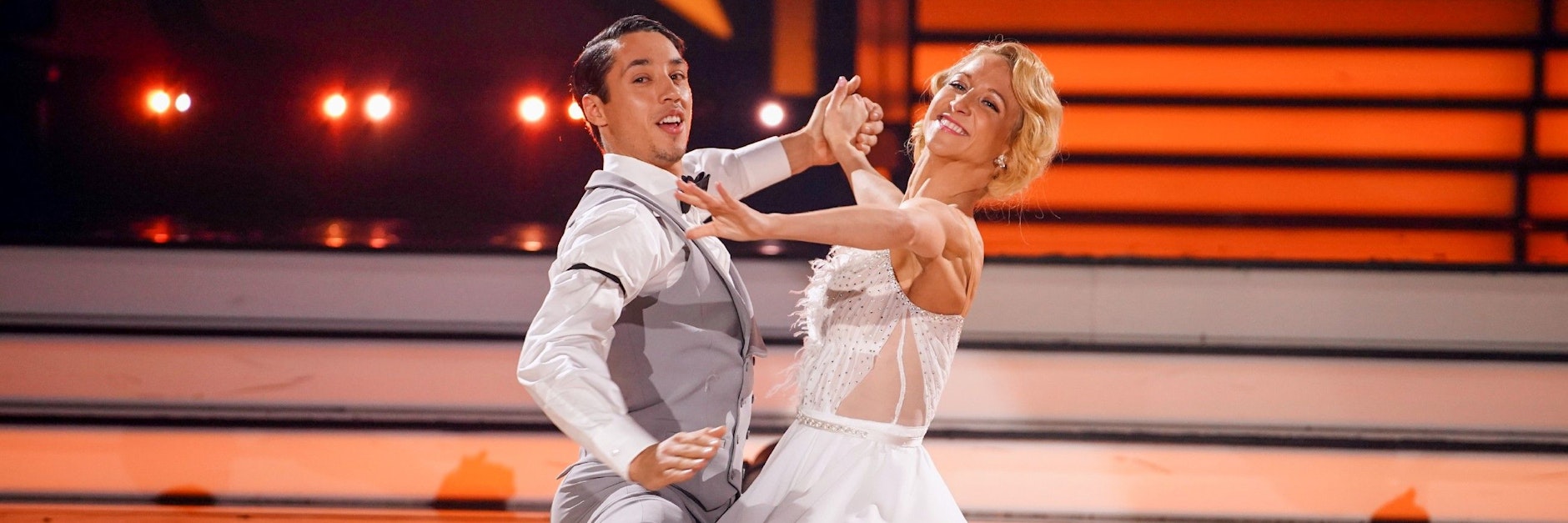 Können am Freitag nicht zusammen bei „﻿Let's Dance“ tanzen: René Casselly und die an Corona erkrankte Kathrin Menzinger.