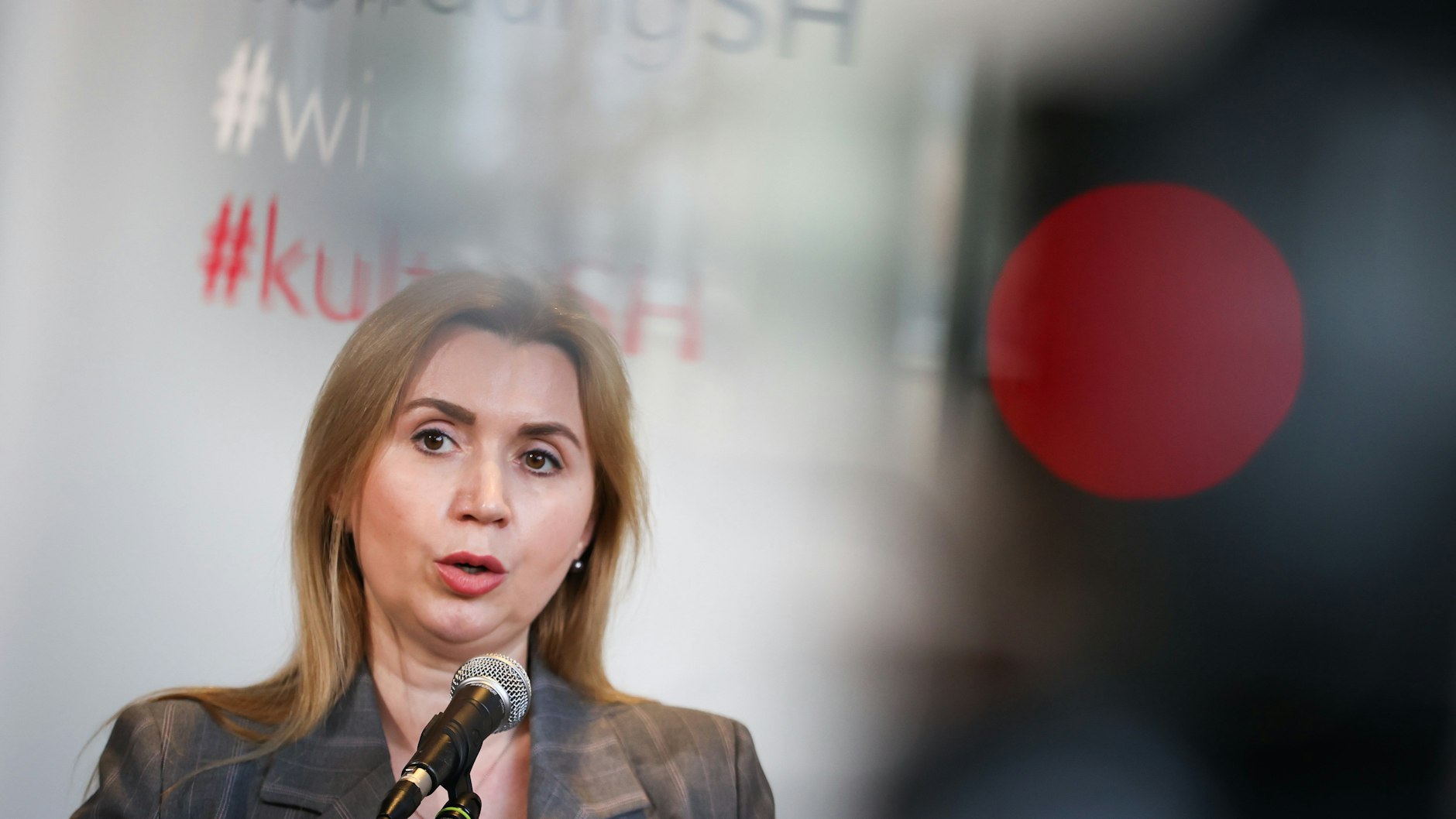 Die ukrainische Generalkonsulin Iryna Tybinka