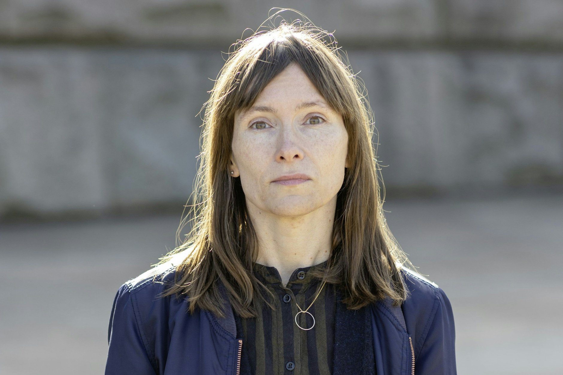 Die Schriftstellerin Heike Geißler aus Leipzig.