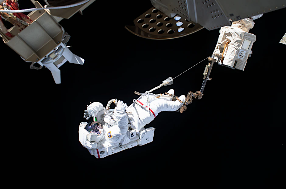 Astronaut im Außeneinsatz (Symbolbild)