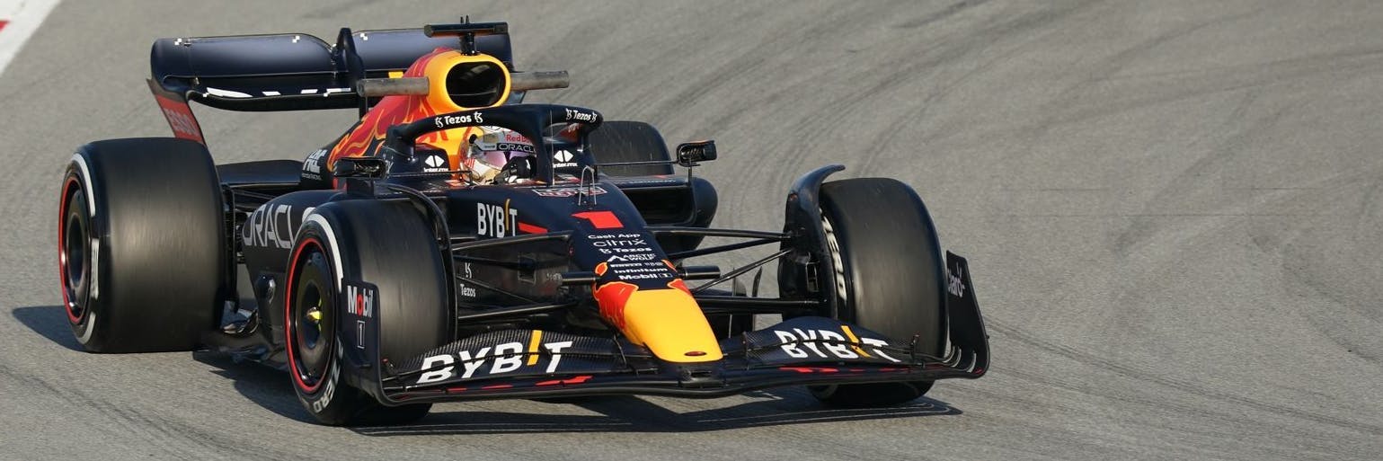 Max Verstappen im Red-Bull-Boliden.