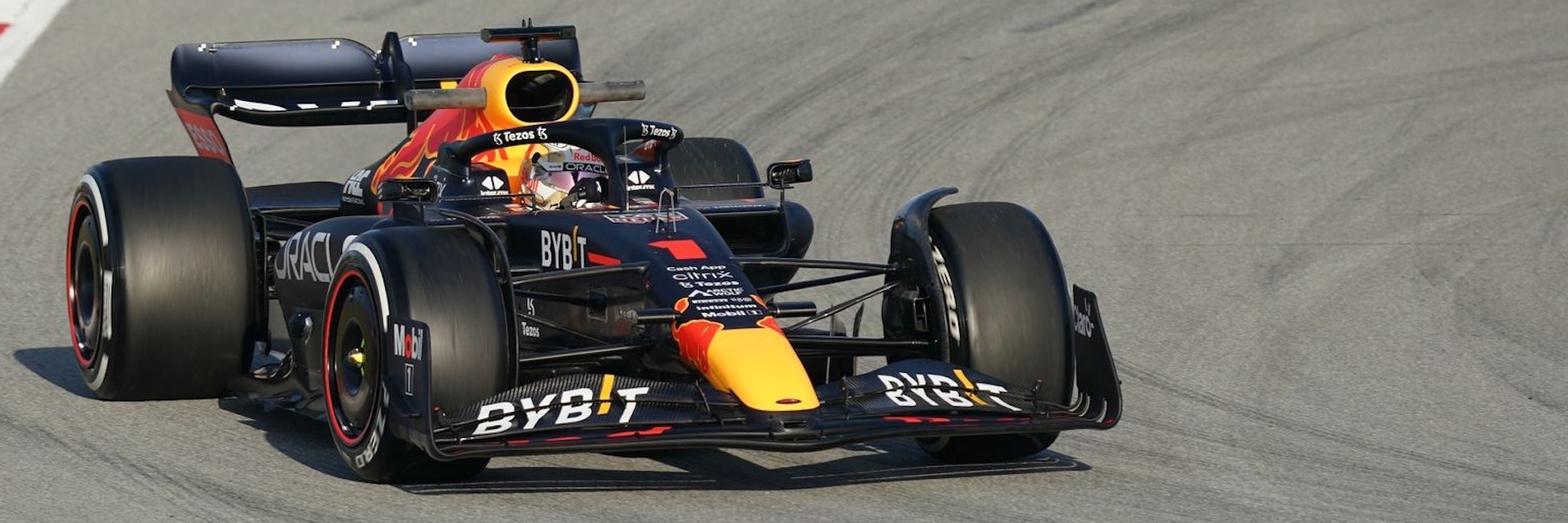 Max Verstappen im Red-Bull-Boliden.