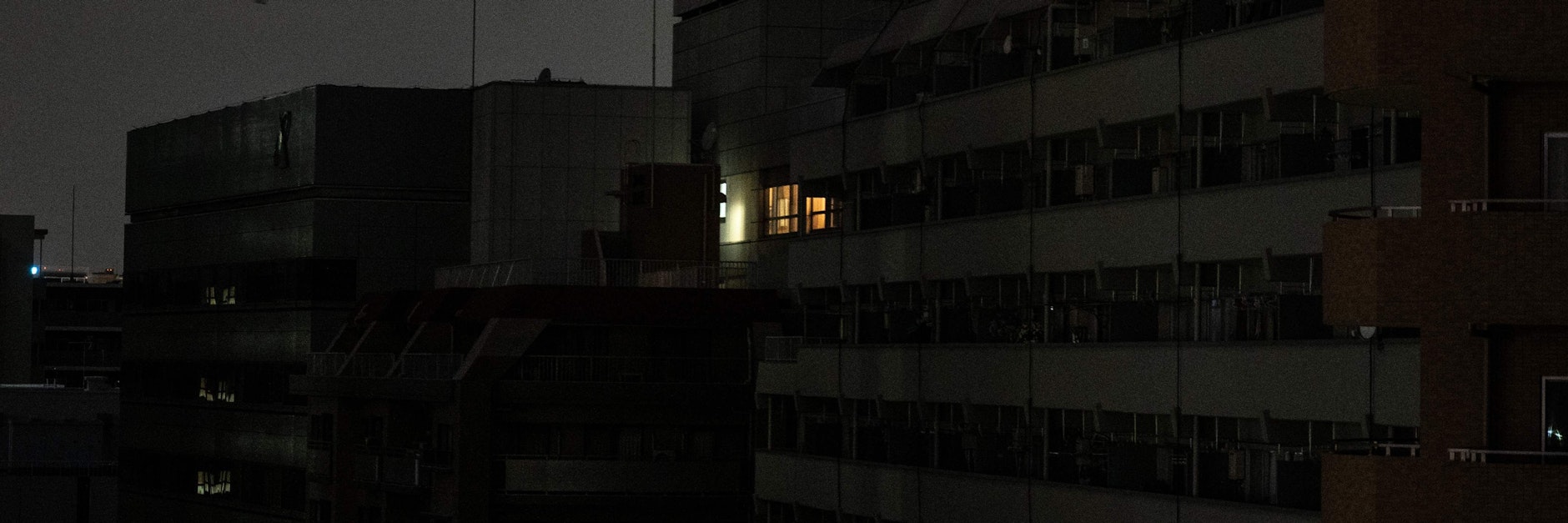 Tokio: Das Beben führte zu gr0ßflächigen Stromausfällen.