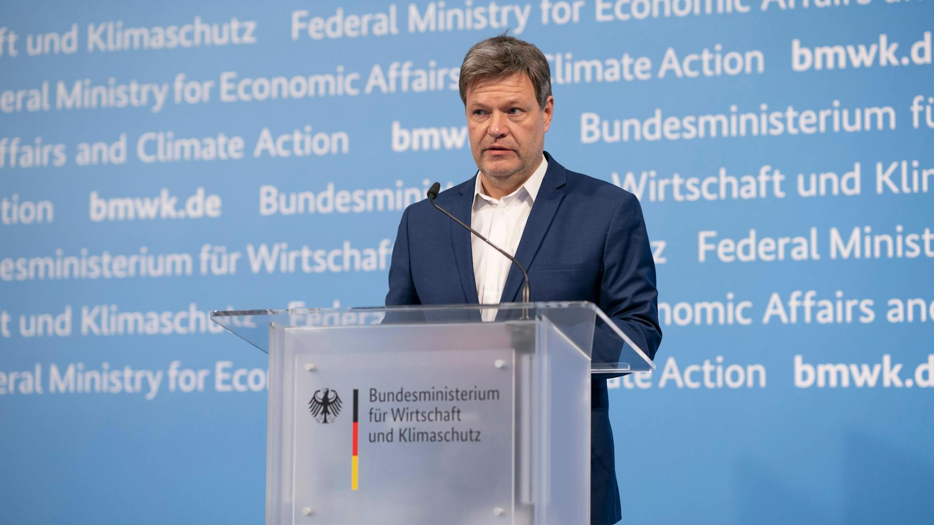 Wirtschaftsminister Robert Habeck (Grüne)