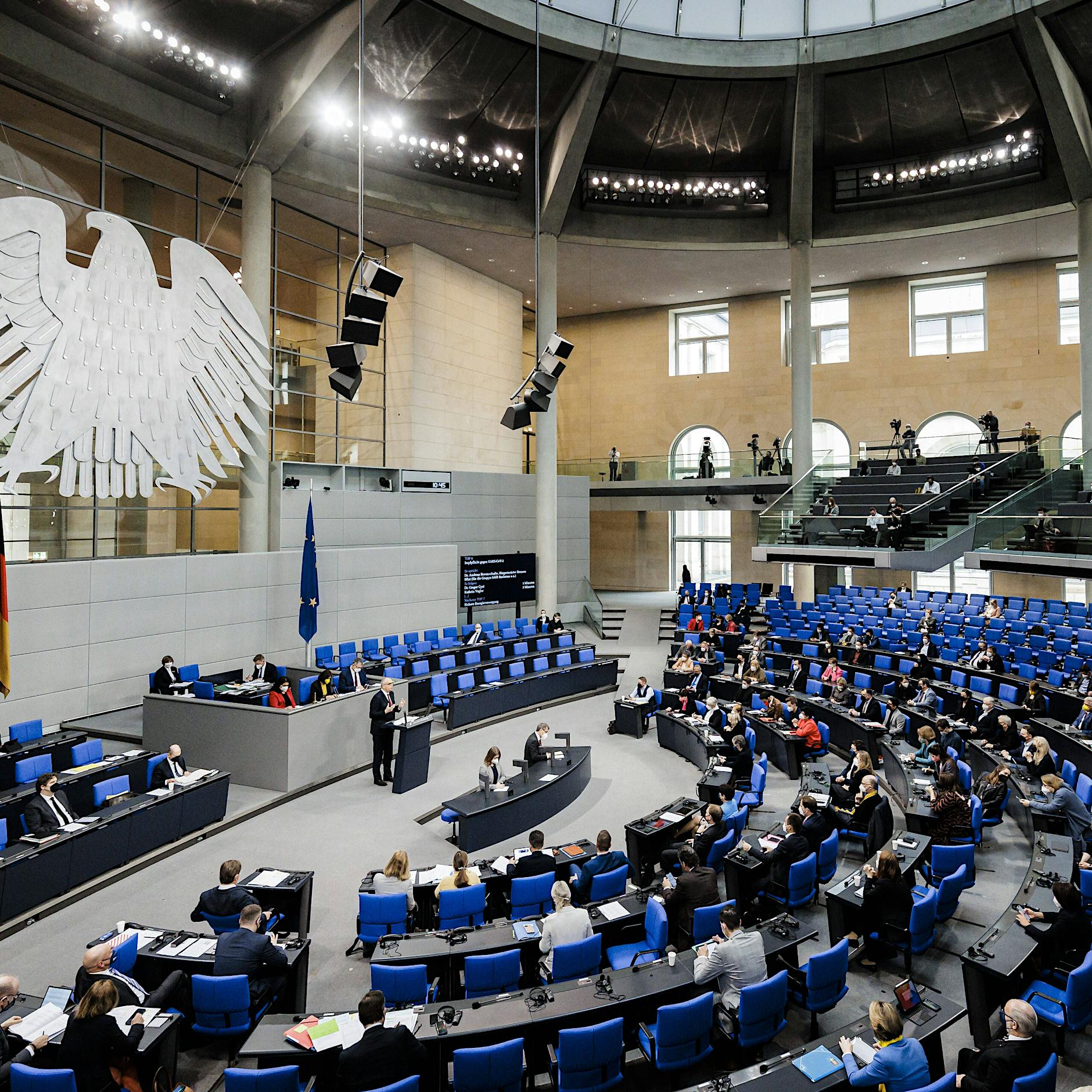 Bundestag debattiert über allgemeine Impfpflicht