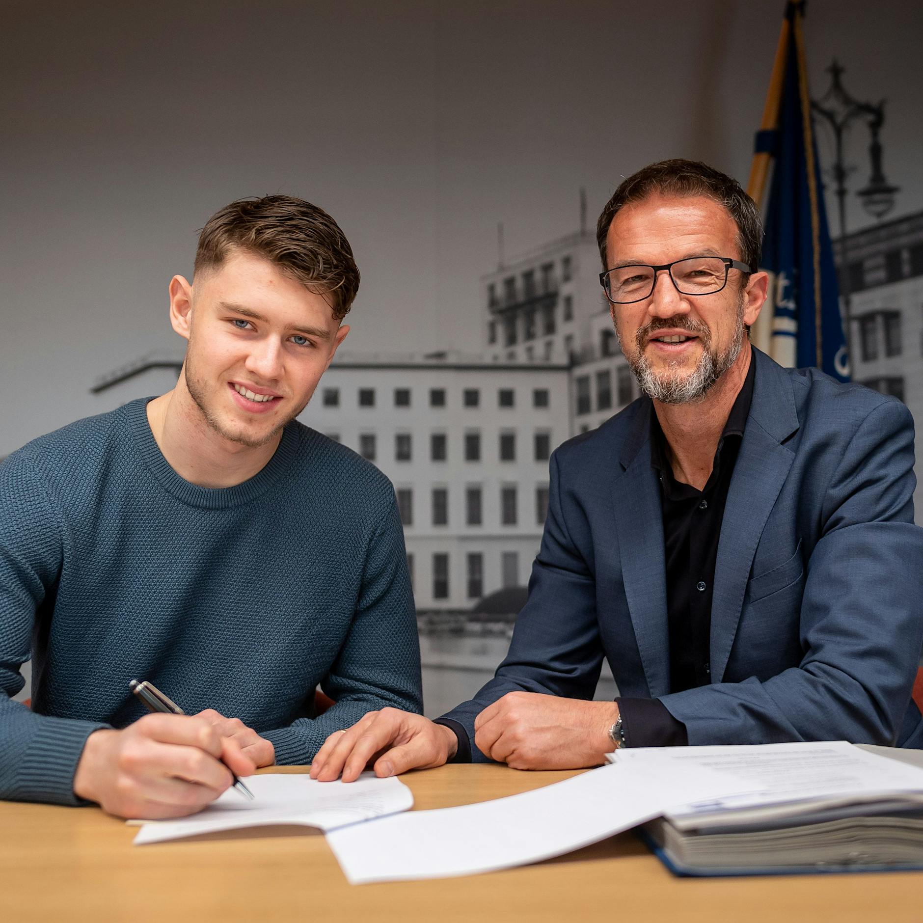 Vertrag unterschrieben! Herthas Supertalent Linus Gechter (18) bleibt bis 2025