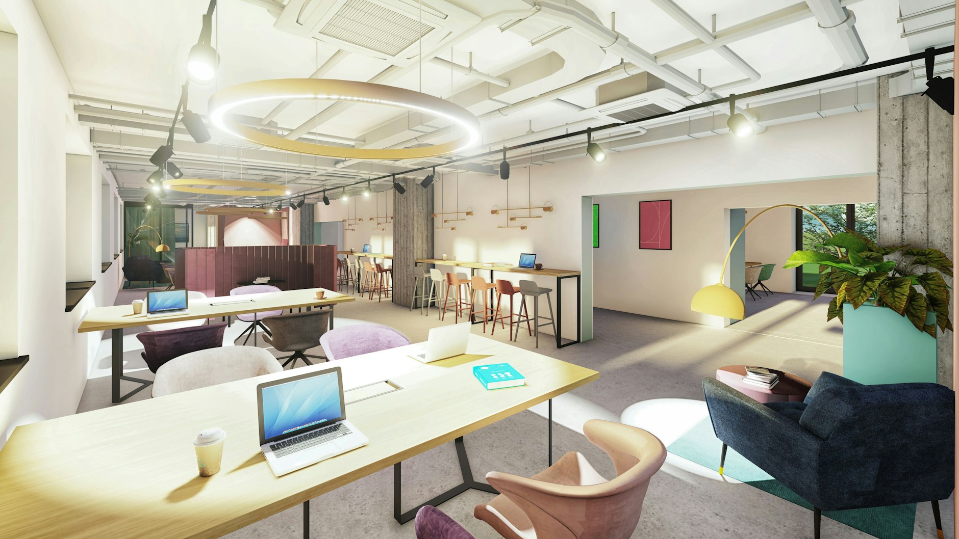 In Ruhe arbeiten (Visualisierung/Symbolbild)