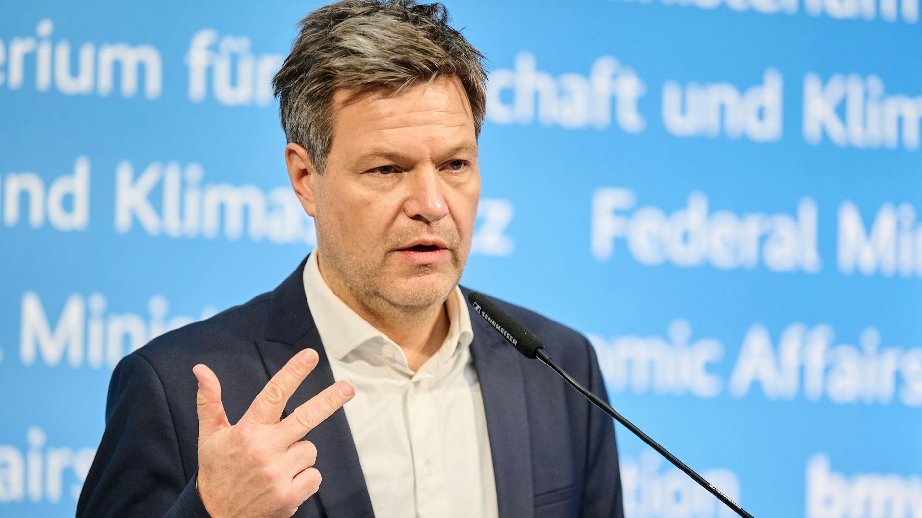 Wirtschaftsminister Robert Habeck (Die Grünen)