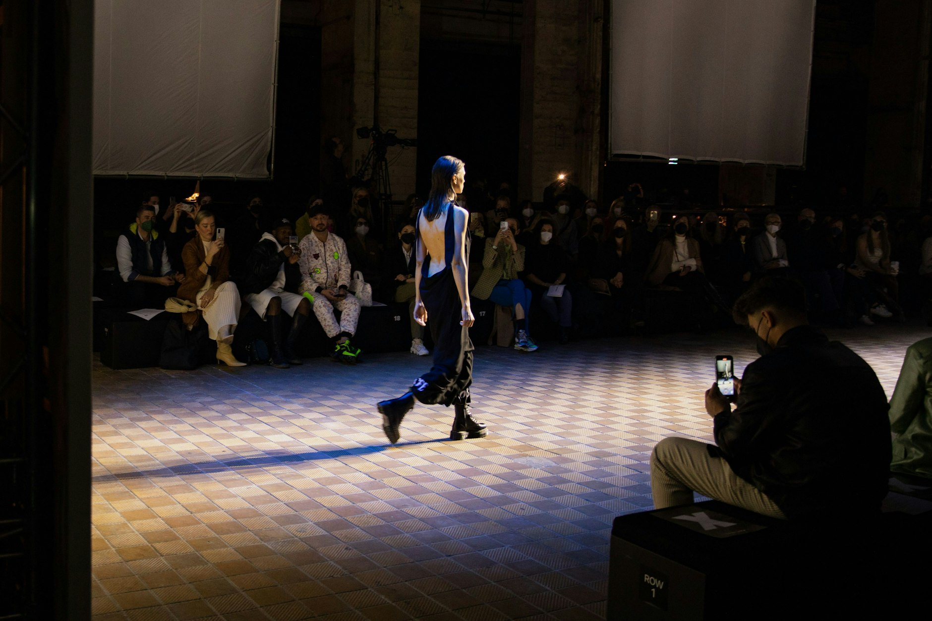 Show des ukrainischen Designers Jean Gritsfeldt: Er selbst konnte zur Präsentation nicht anreisen.