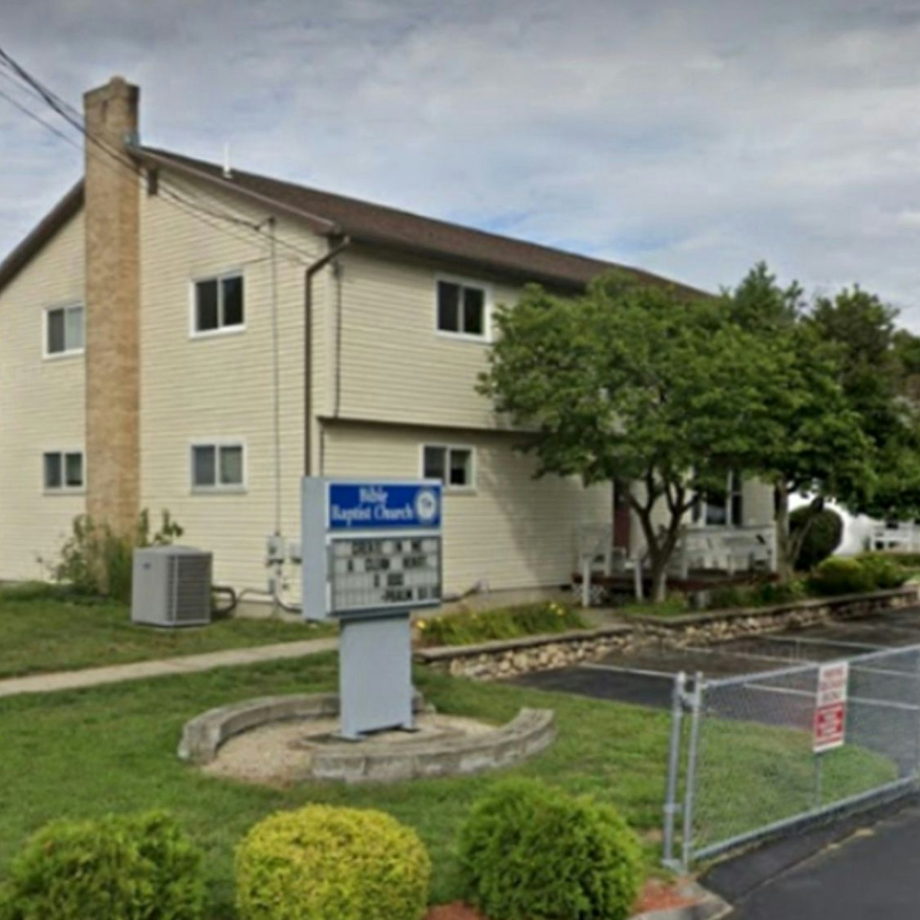 Die Kirche, in der Pastor Stephen Bates die Kinder-Pornos herunterlud.