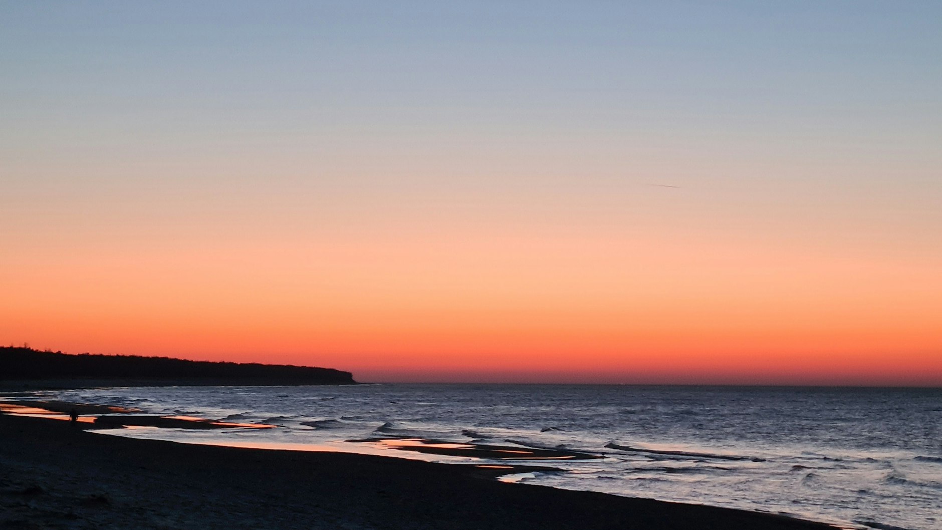 Strand in der Nähe von Kolobrzeg, „Plaża w grzybowie“. Man könnte versuchen, das auch auf Polnisch auszusprechen.