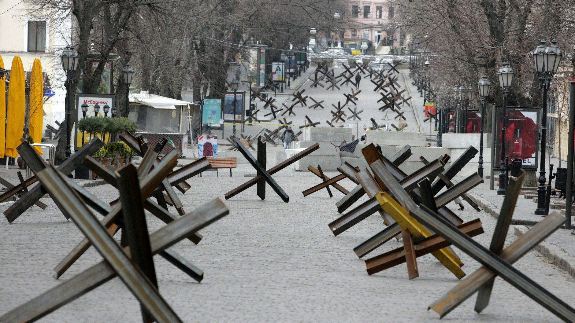 Wie sich Odessa auf den russischen Angriff vorbereitet.