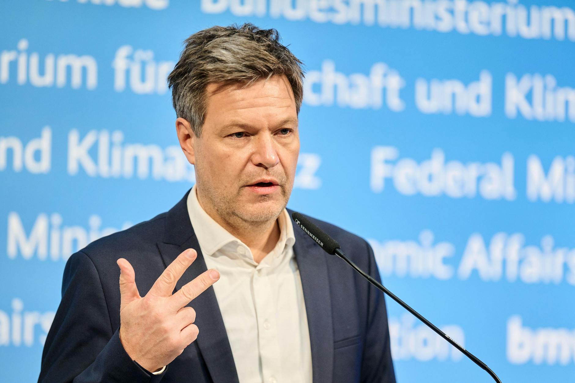 Robert Habeck (Bündnis 90/ Die Grünen), Bundesminister für Wirtschaft und Klimaschutz und Vizekanzler