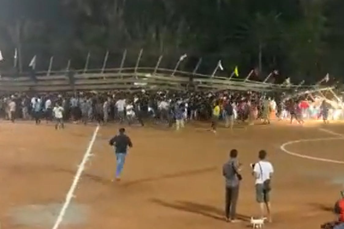 Mindestens 225 Menschen erlitten am Samstagabend im Distrikt Malappuram teils schwere Wunden und Brüche.