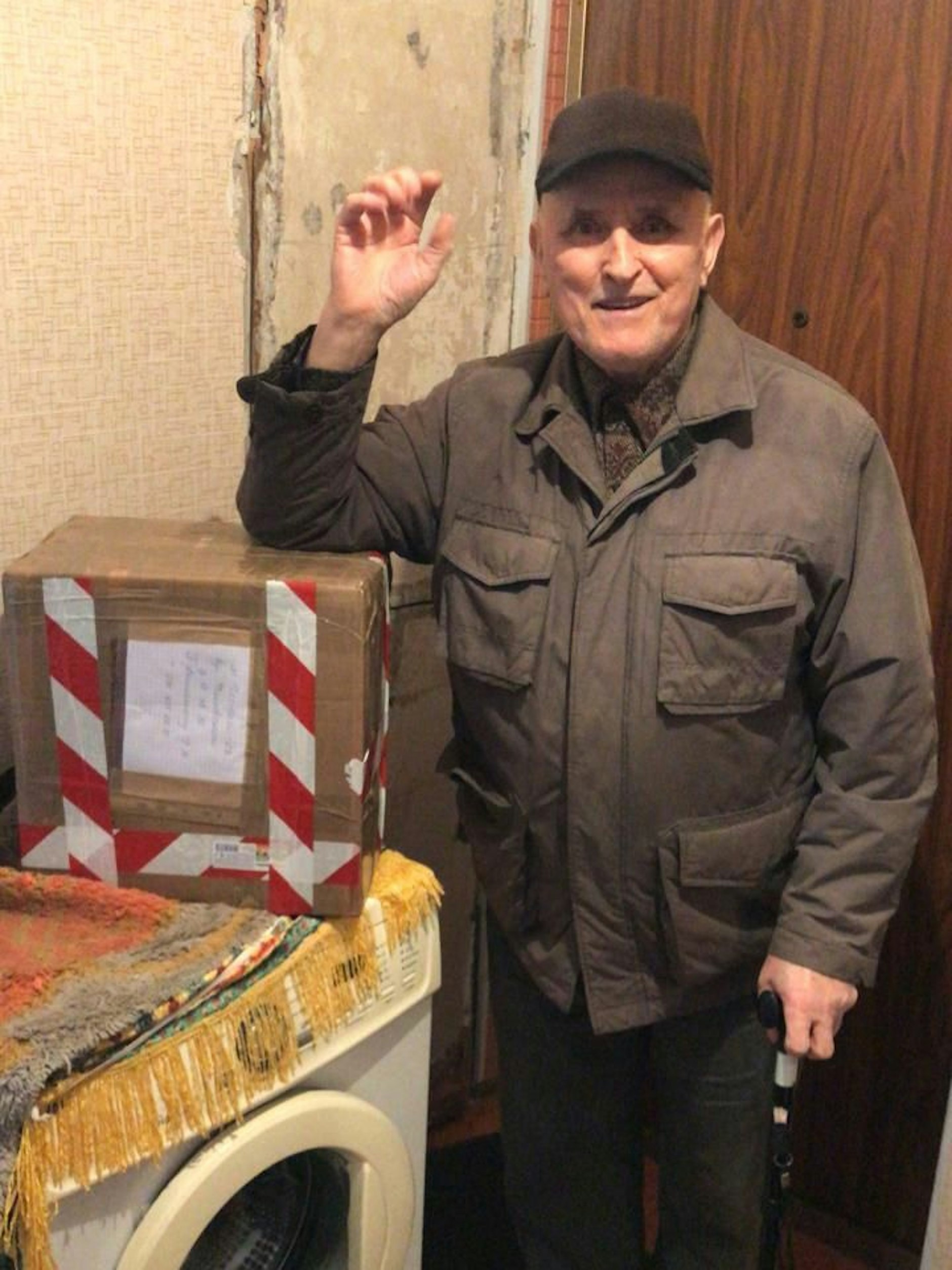 Der Großvater in Tscherkassy