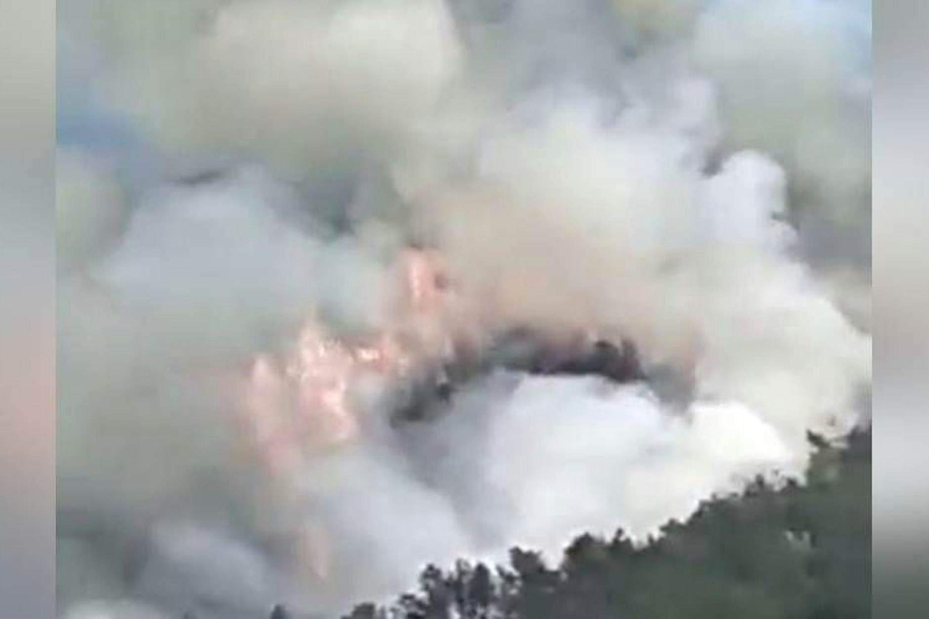 Das soll die Absturzstelle von Flug MU7535 sein.