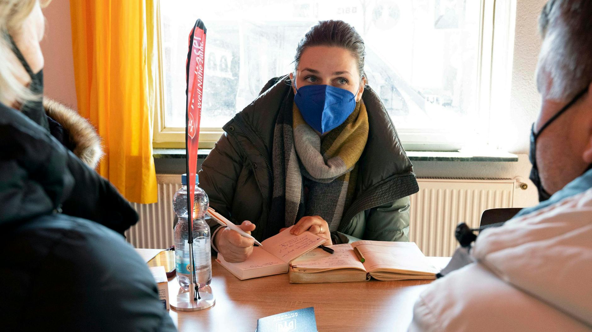 Die Malteser bieten psychosoziale Beratung für geflohene Menschen aus der Ukraine.