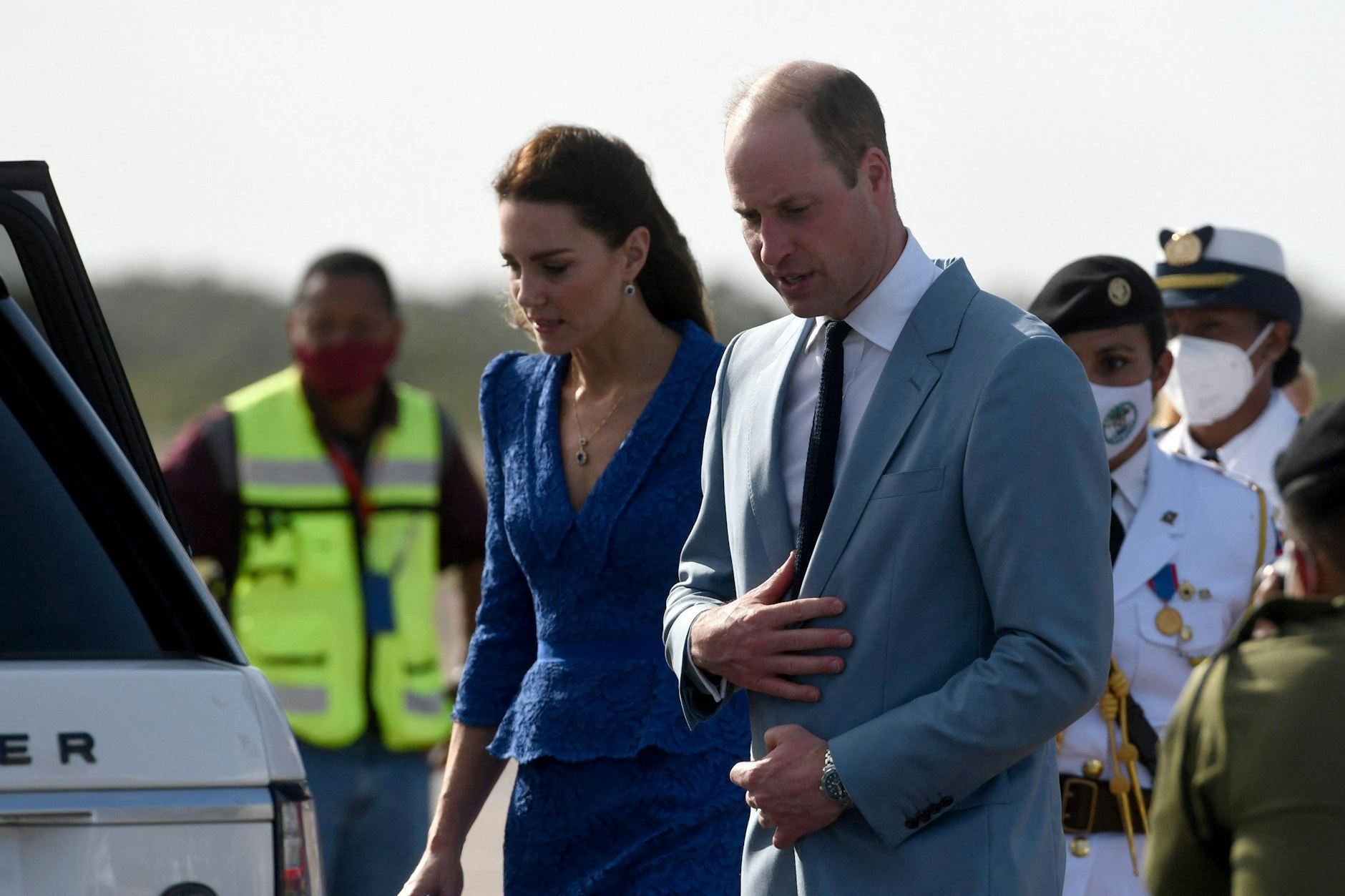 Prinz William und Herzogin Kate bei ihrer Reise durch ehemalige Kolonien.