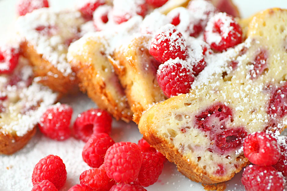 Der köstliche Himbeerkuchen ist so einfach gemacht. 