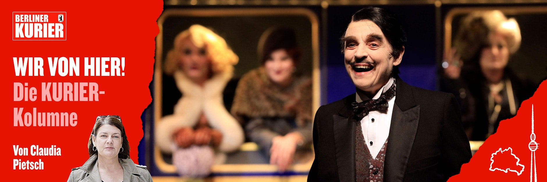 Katharina Thalbach richtet mit „Mord im Orientexpress“ in der Komödie am Kurfürstendamm im Schiller Theater einen großen Boulevard-Theaterspaß aus.