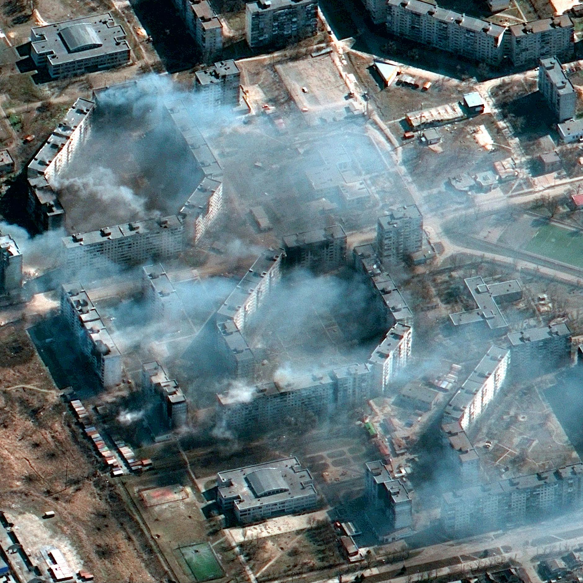 Ukrainische Behörden vermelden Angriff auf Mariupol mit „extrem starken Bomben“