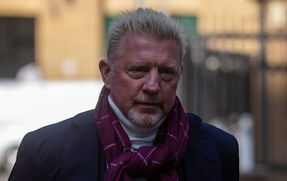 Boris Becker erscheint zu einem Gerichtstermin.