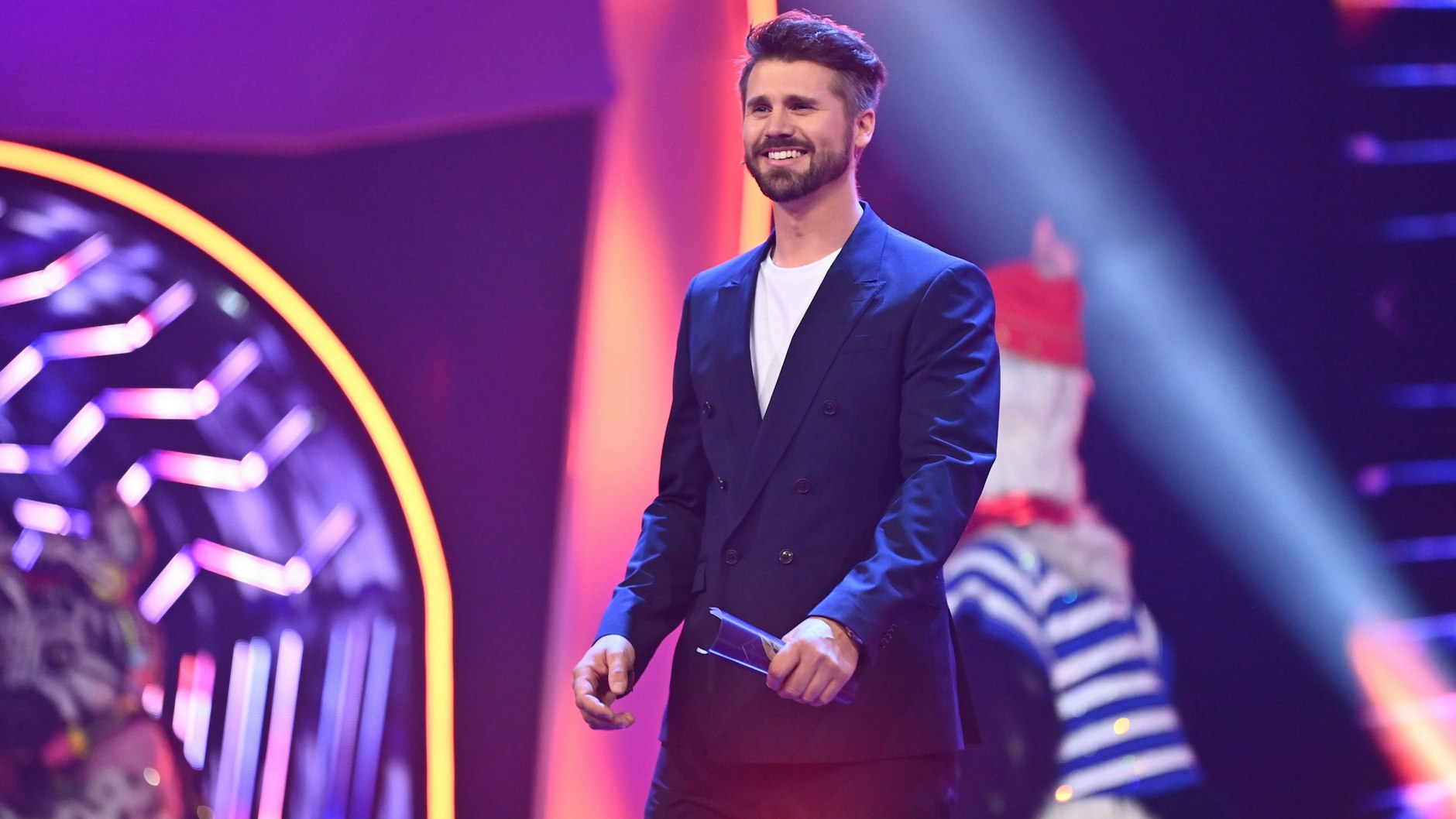 Thore Schölermann vertrat Matthias Opdenhövel bei „The Masked Singer“.