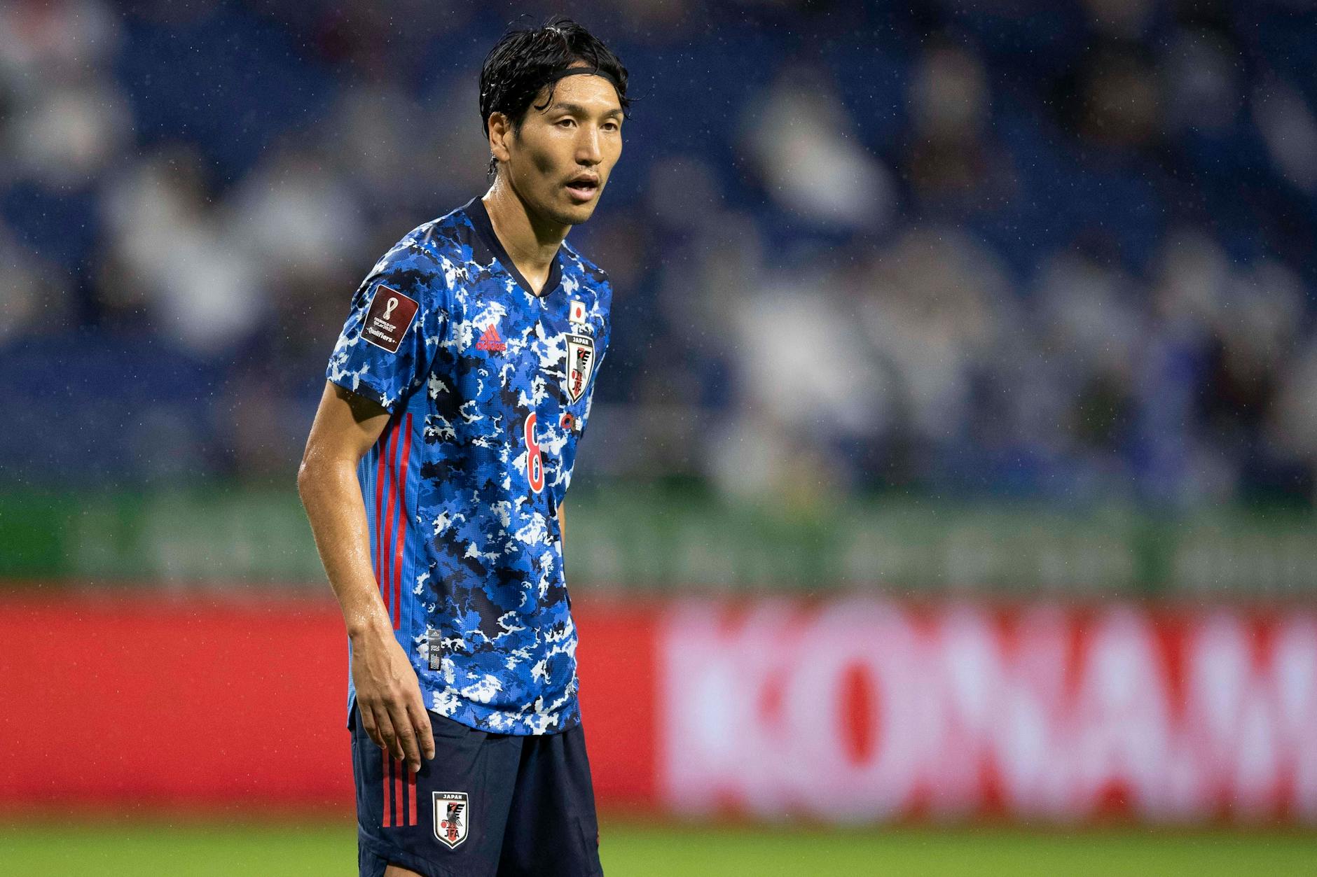 Unions Genki Haraguchi steht beim Weg zur WM in Katar mit Japan vor einem Endspiel in Australien.