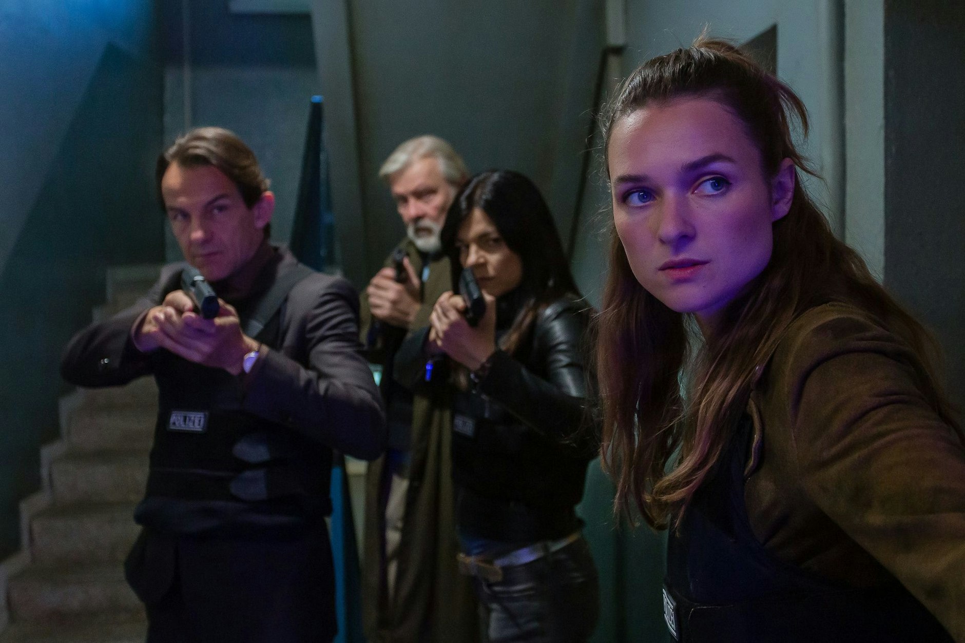 Josephin Busch spielt in „Letzte Spur Berlin“ die Ermittlerin Lucy Elbe (rechts).