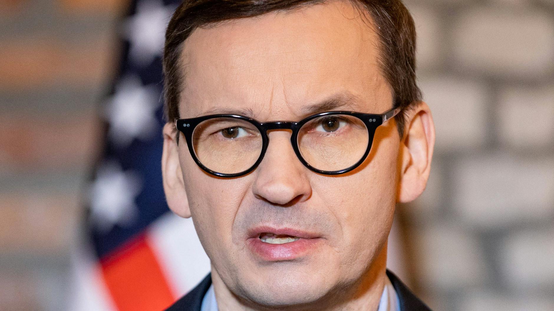 Polens Regierungschef Mateusz Morawiecki.