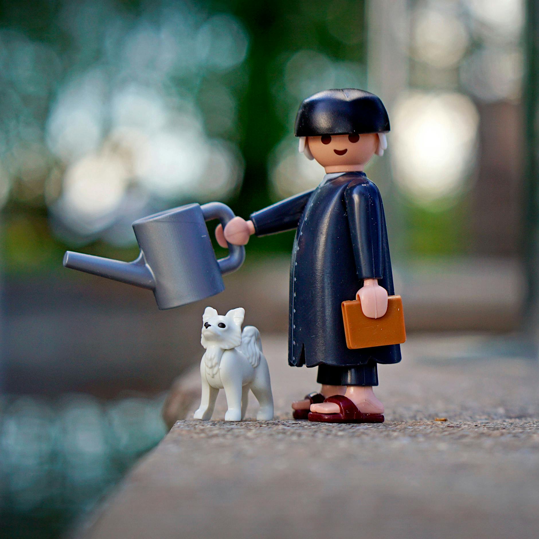 Entlastung aus der Gießkanne