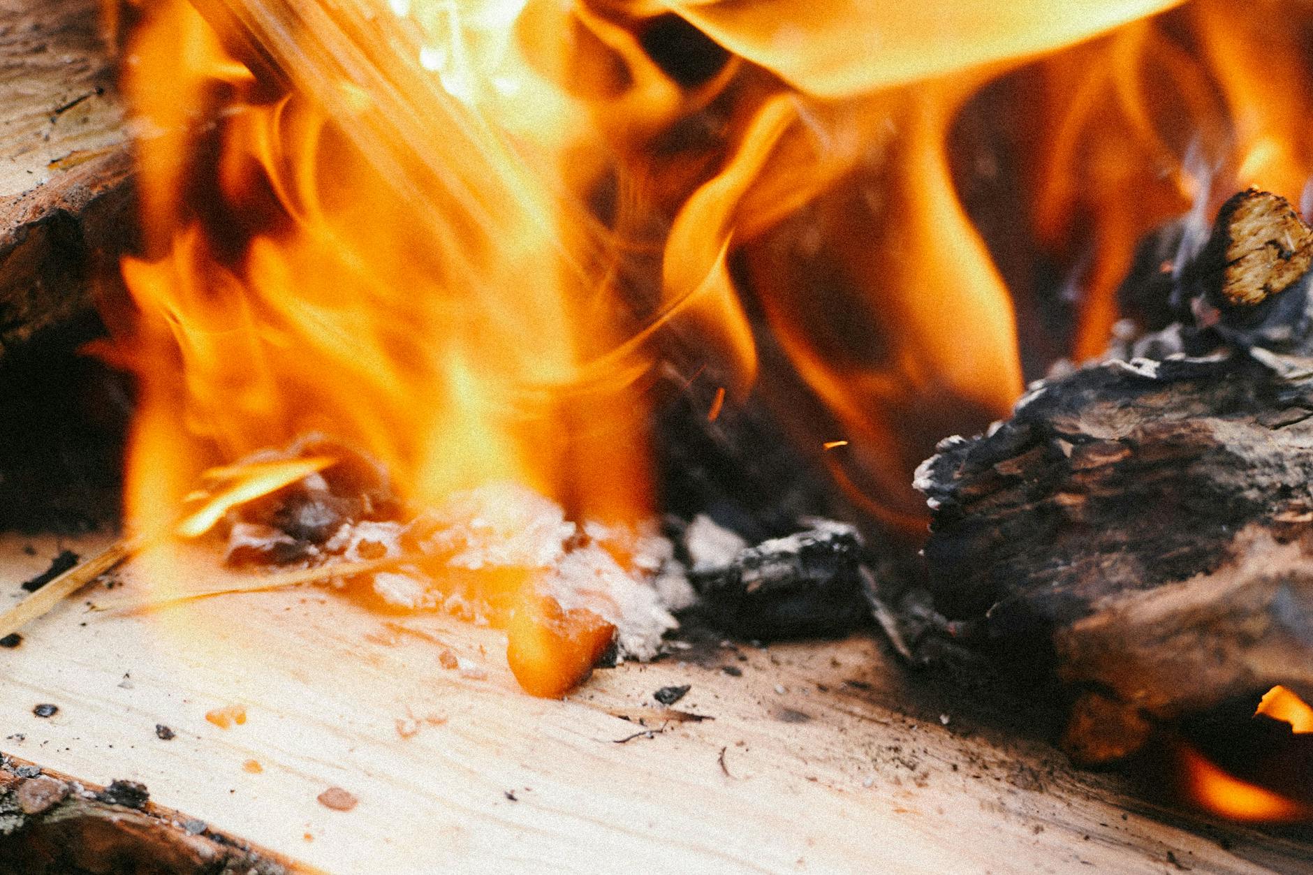 Eine ganz besondere Hitze: Das Holzfeuer, auf dem das Ember-Team seine Speisen zubereitet.