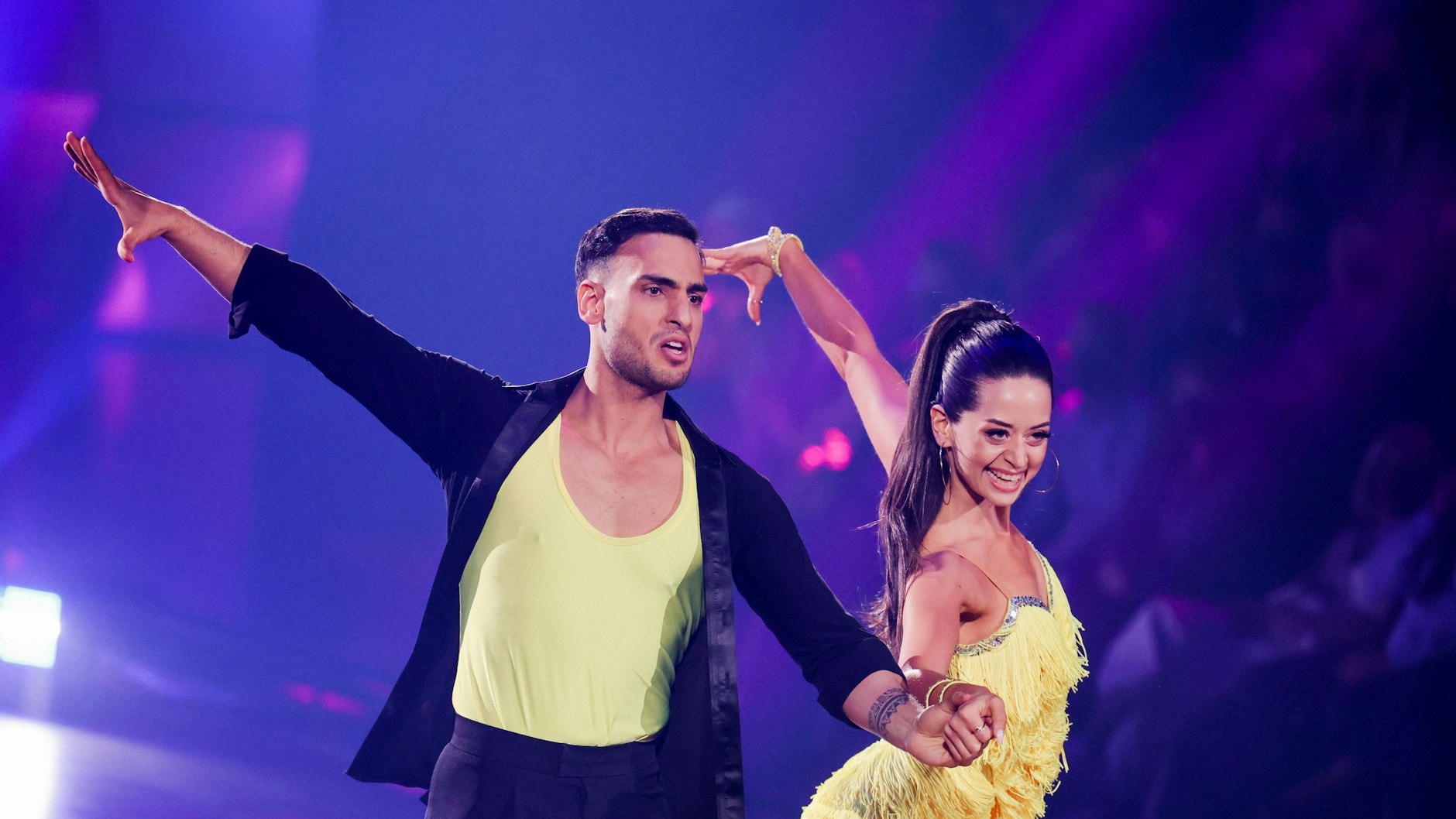 Malika Dzumaev tanzte 2022 zusammen mit&nbsp;Timur Ülker&nbsp;bei „Let’s Dance“.