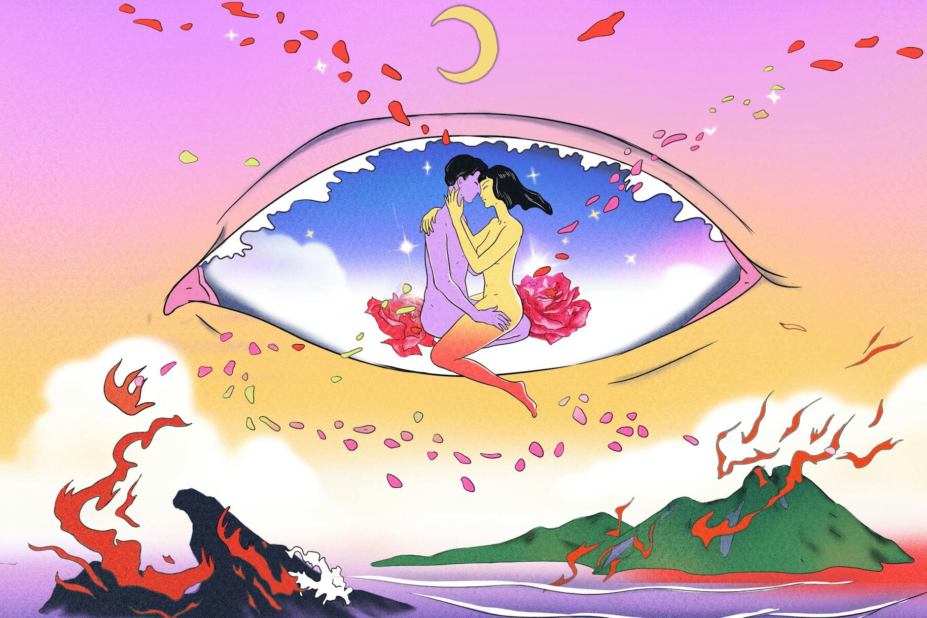 Wenn der Alltag für einen kurzen Augenblick verschwimmt und uns die körperliche Lust in Beschlag nimmt.