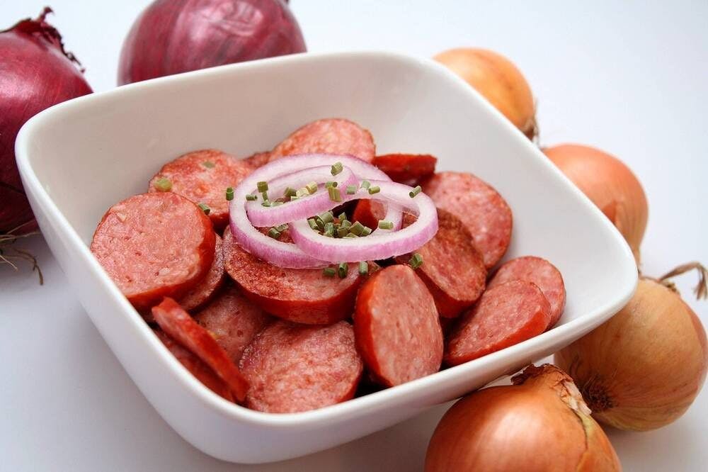 Unwiderstehliches Rezept für Reis-Pfanne mit würzigen Cabanossi ...